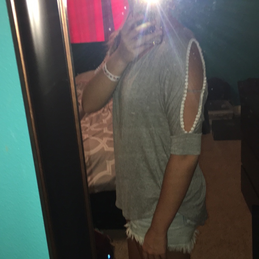 Nice gray shirt!!